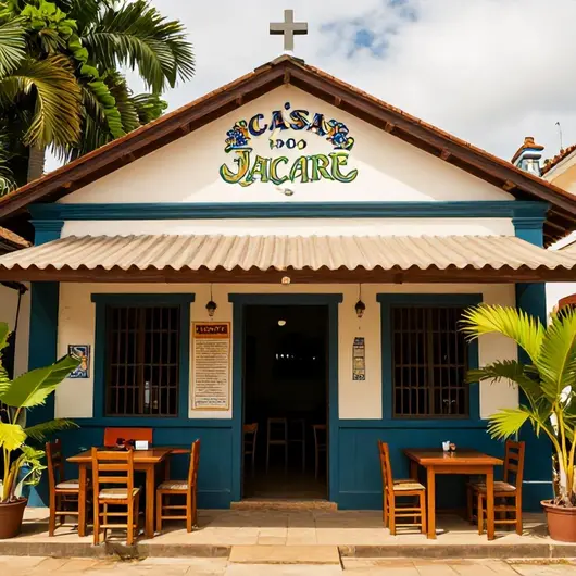 Casa do Jacaré: Um Refúgio Cultural e Gastronômico Casa do Jacaré: Um Refúgio Cultural e Gastronômico
