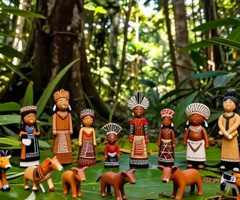 Os Encantos dos Brinquedos de Miriti no Pará Os Encantos dos Brinquedos de Miriti no Pará